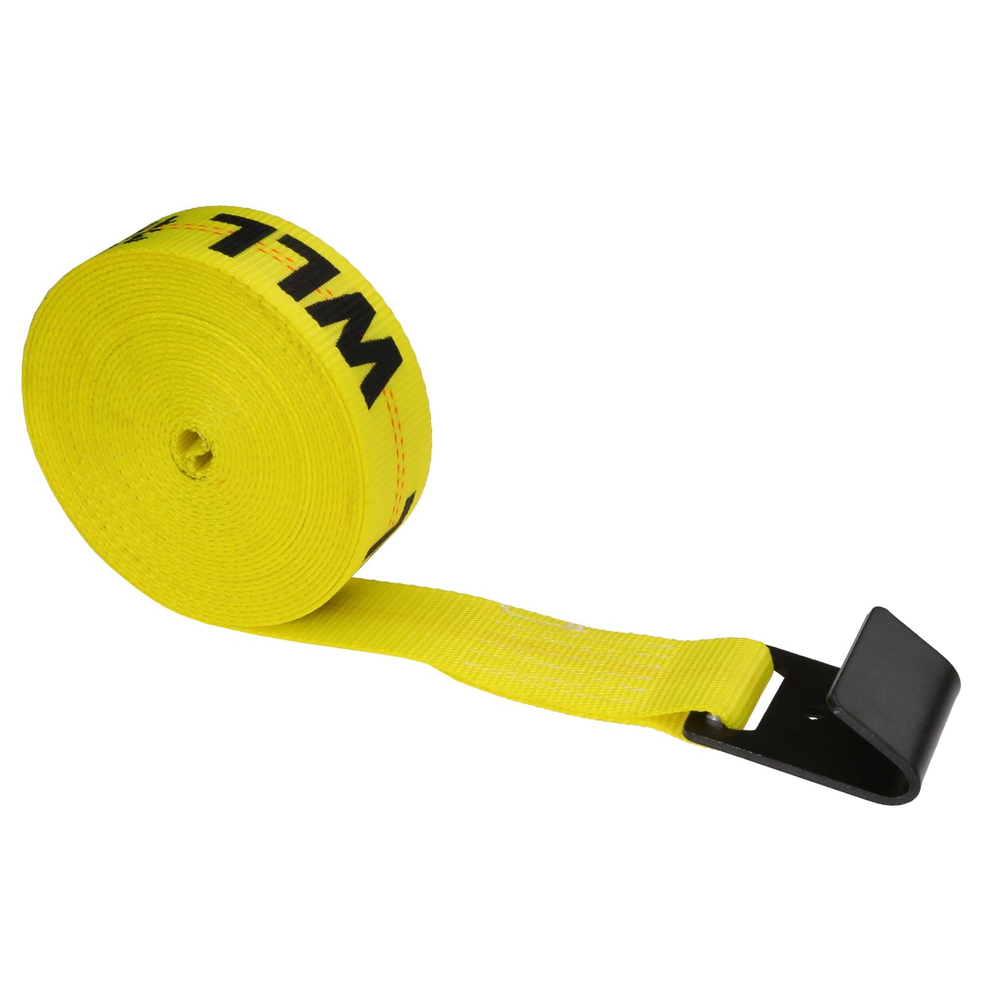 2 inch x 30 foot Winch Strap with Flat Hook