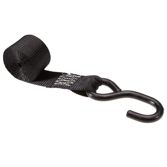 1.5" x 7' Strap with Coated S-Hook