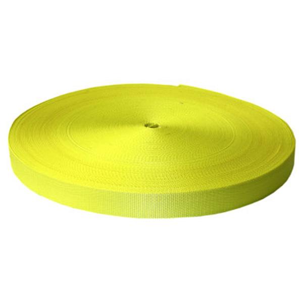 2" x 300' Nylon Webbing - Yellow (Economy)