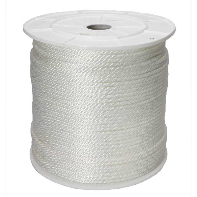 12 inch Solid Braid Nylon Rope (1000 foot) image 1 of 3