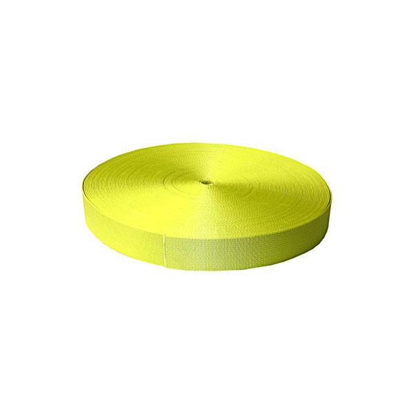 3" x 300' Nylon Webbing - Yellow