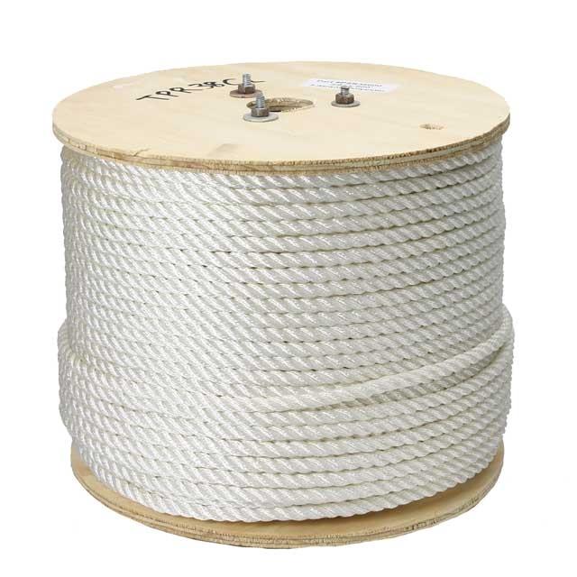 3/8" Twisted Polyester Rope (600')
