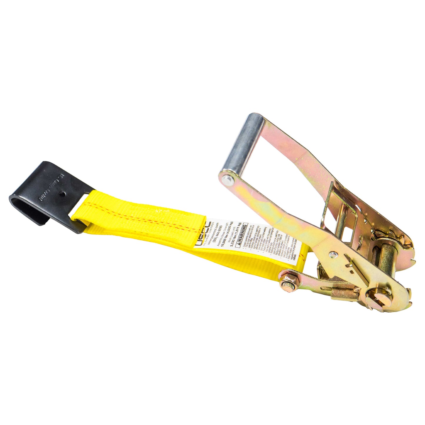 2" x 11" Fixed End w/ Ratchet and Flat Hook