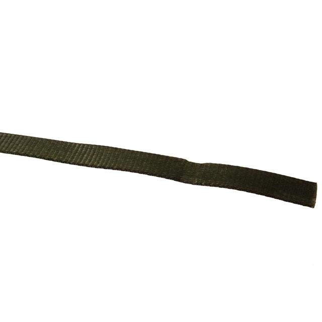 1" 4.5K Polyester Cargo Webbing - 1 Linear Foot - Olive Drab