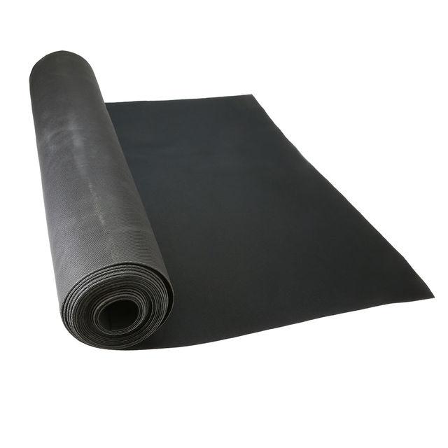 27" x 20' Neoprene Floor Runner - Black
