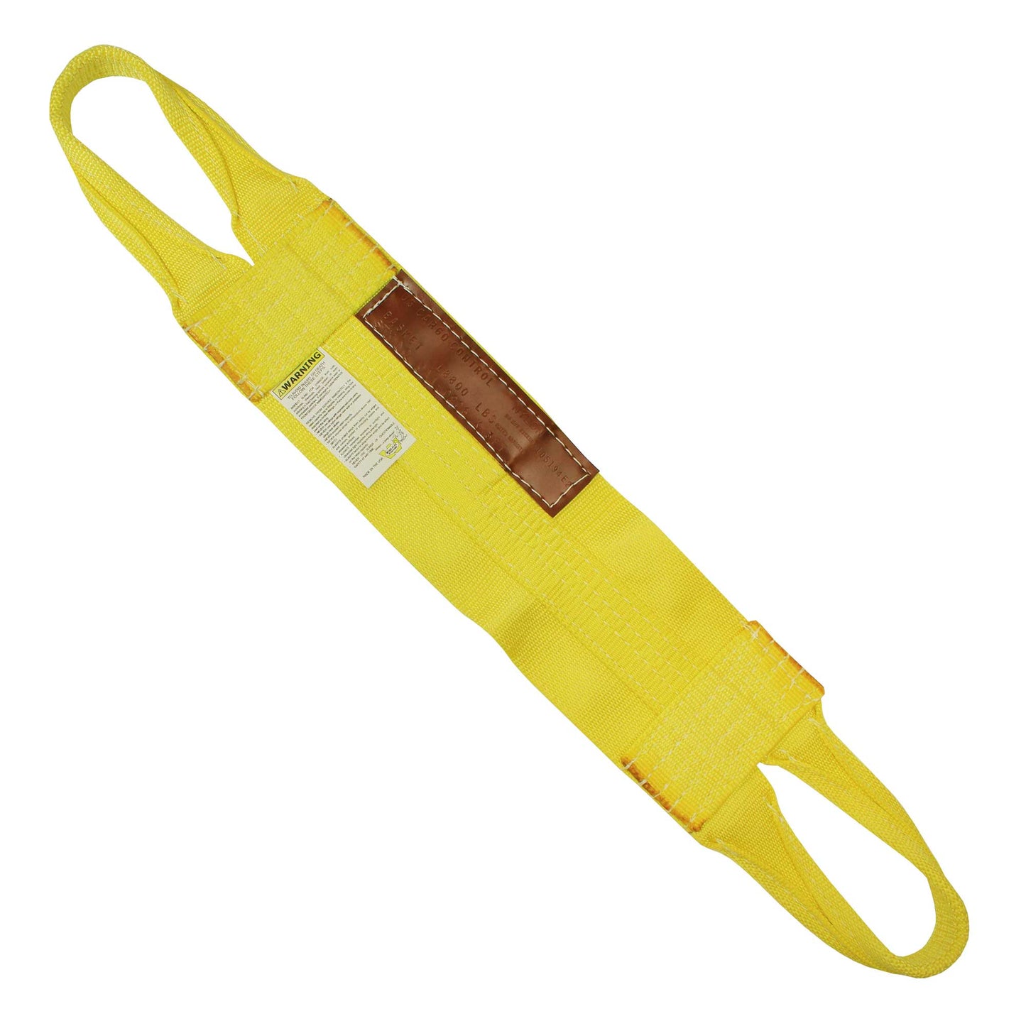 Nylon Lifting Sling Continuous Eye Wide 16 inch x 14 foot 2ply image 1 of 2