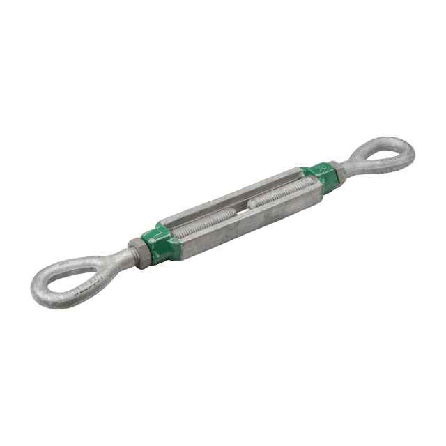 1 inch x 18 inch Van Beest Eye & Eye Galvanized Turnbuckle G6311 image 1 of 2