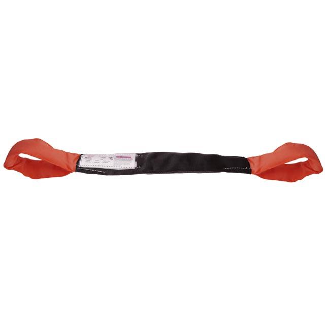 Eye and Eye Polyester Sling Red