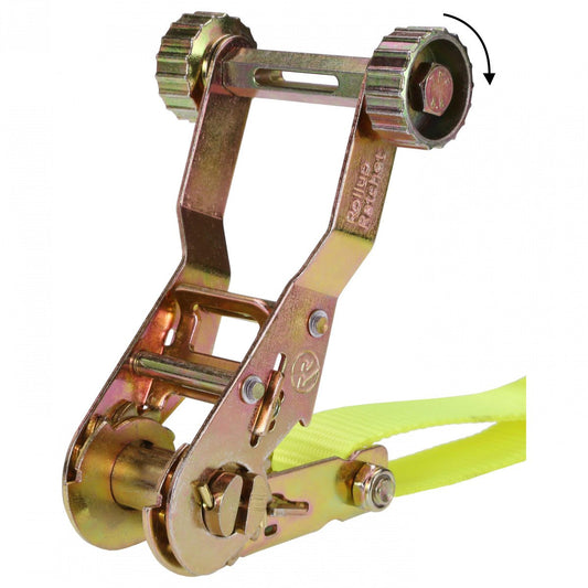 1" x 16' Rollup Ratchet Strap With S-Hook