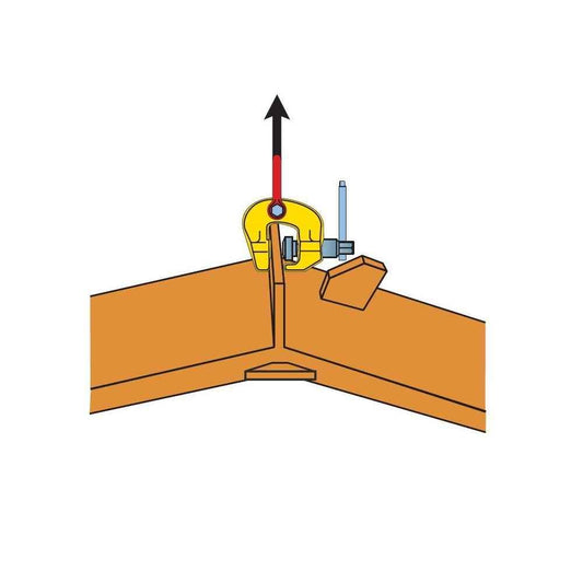 Terrier TSCCW 1 Ton Universal Lifting Screw Clamp 862711 image 2 of 5