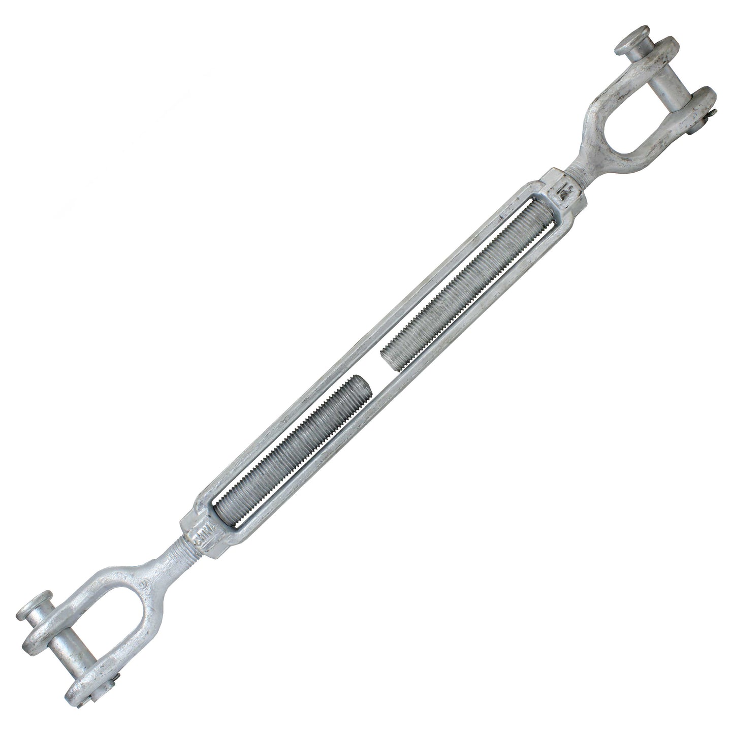 Galvanized Turnbuckle Import Jaw & Jaw 114 inch x 18 inch image 1 of 3