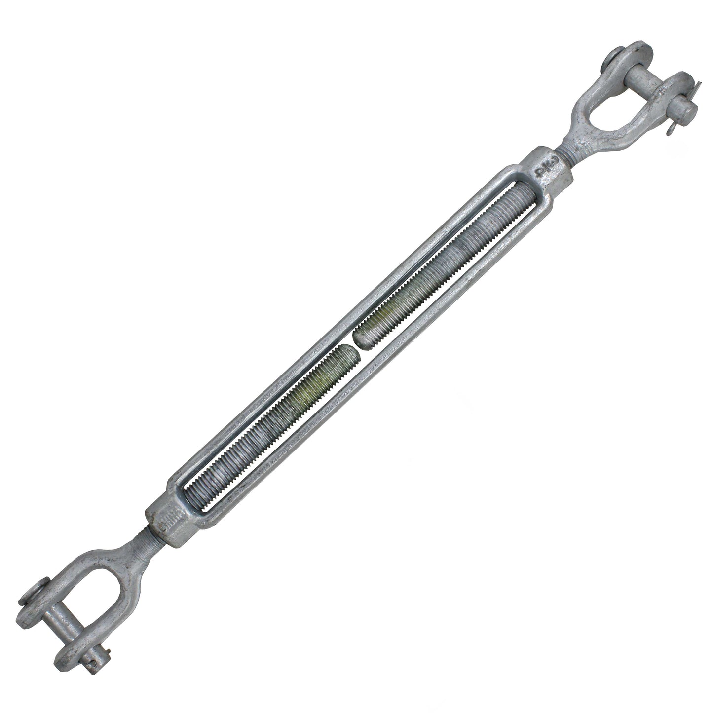 Galvanized Turnbuckle Import Jaw & Jaw 34 inch x 12 inch image 1 of 3