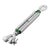 1 inch x 24 inch Van Beest Jaw & Eye Galvanized Turnbuckle G6315 image 1 of 2