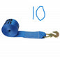 4" x 30' Winch Strap with Grab Hook | Blue | 10-Pack