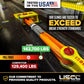 2" x 27' Yellow Ratchet Strap w/ Black Flat Hook