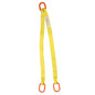 1 inchx18 foot (1 ply) Double Leg Nylon Sling w Master Link Both Ends image 1 of 2