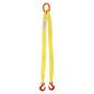1 inchx20 foot (2 ply) Double Leg Nylon Sling w Master Link & Sling Hook image 1 of 2