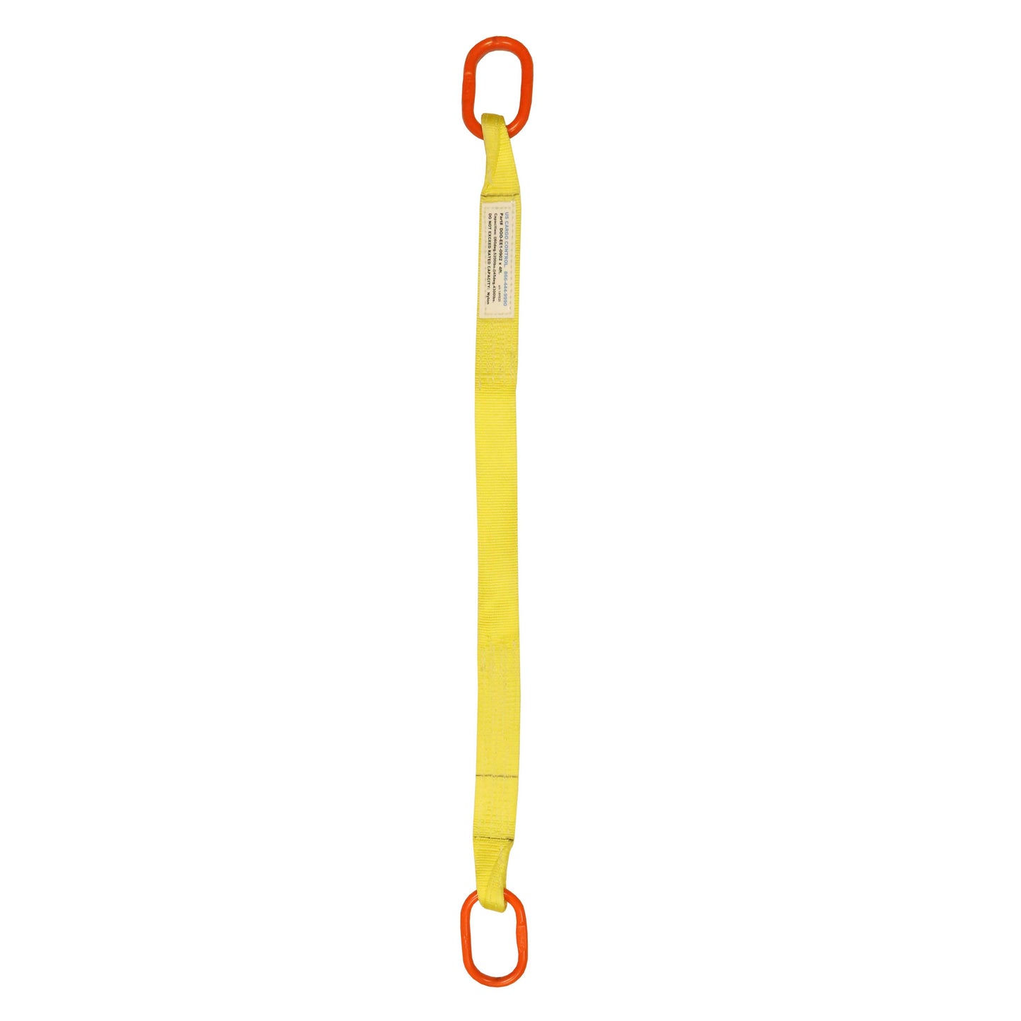 1 inchx12 foot (1 ply) Single Leg Nylon Sling w Master Link Both Ends image 1 of 2