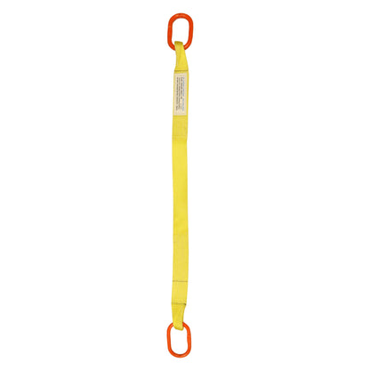 1 inchx16 foot (2 ply) Single Leg Nylon Sling w Master Link Both Ends image 1 of 2