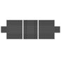 14 oz 3 Pc Lumber Tarp Ends 24 foot x 20 foot (8 foot Drop) Mid 24 foot x 18 foot Black image 1 of 10
