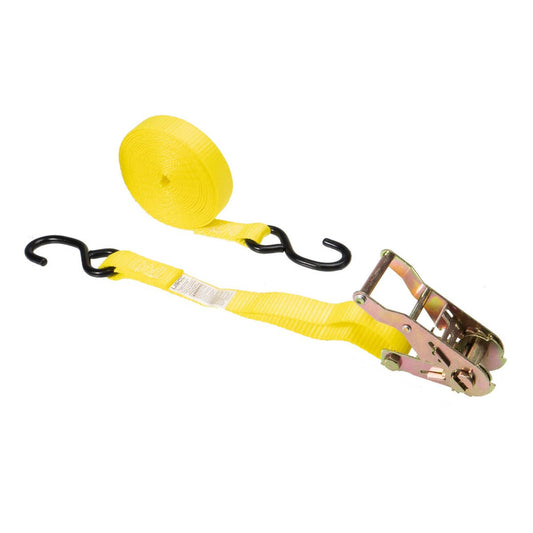 1 inch x 20 foot Ratchet Strap w SHook image 1 of 9