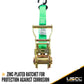 1" x 10' Green Ratchet Strap w/ S-Hook and Keeper