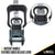 1 inch x 10 foot Rubber Coated Ratchet Strap w Vinyl Coated Wire Hooks image 4 of 7