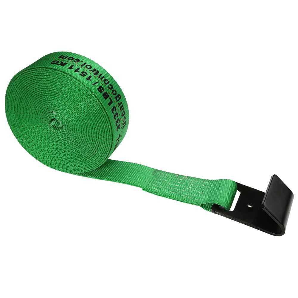 2 inch x 40 foot Winch Strap with Flat Hook