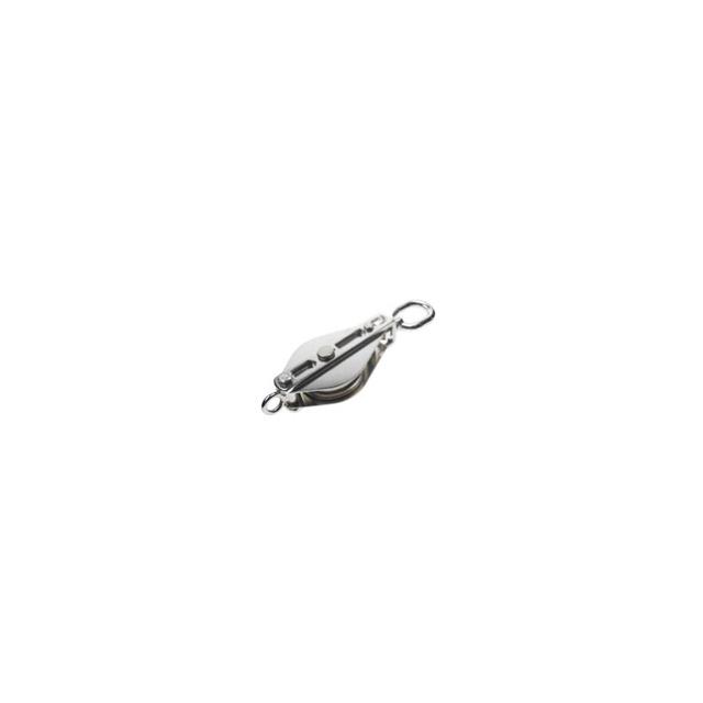 Single Swivel Block w/ Eye & Brass Bushing T304 SS 5/8" x  4"