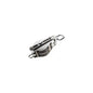 Double Swivel Block w/ Eye & Brass Bushing T304 SS 3/4" x  5"
