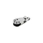 Pulley Block w/ Removable Pin, Toggle & Nylon Sheave 1/4" x  1"