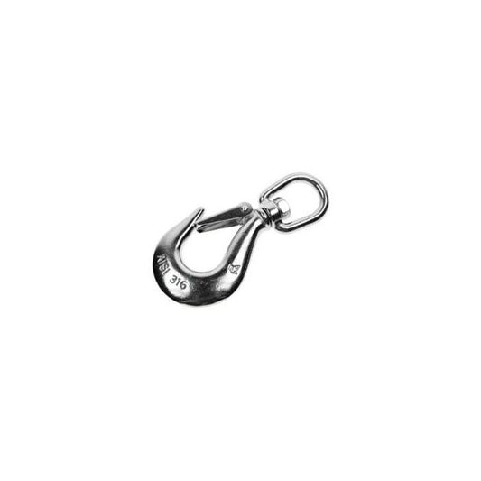 Swivel Eye Hook - Stainless Steel 8"
