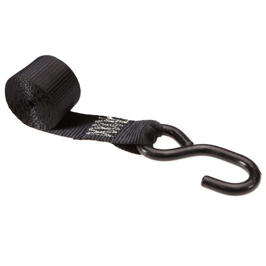 1.5" x  7' Strap with Coated S-Hook