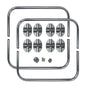 Hoop Set for Adjustable Cargo Bar