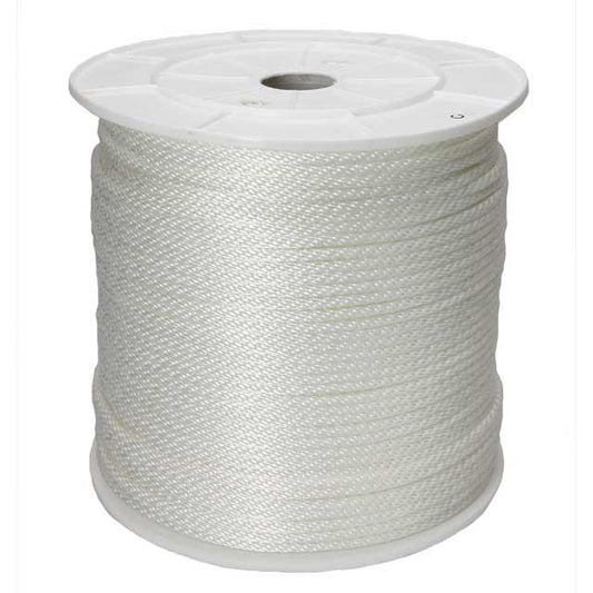 12 inch Solid Braid Nylon Rope (1000 foot) image 1 of 3
