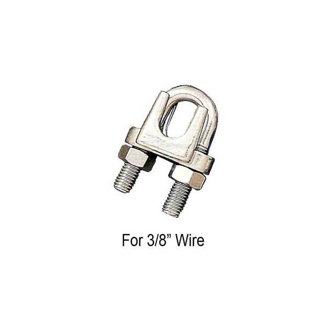 3/8" Wire Rope Clip Stainless Steel Type 316