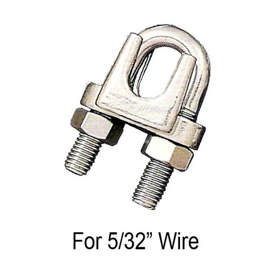 5/32" Wire Rope Clip Stainless Steel Type 304