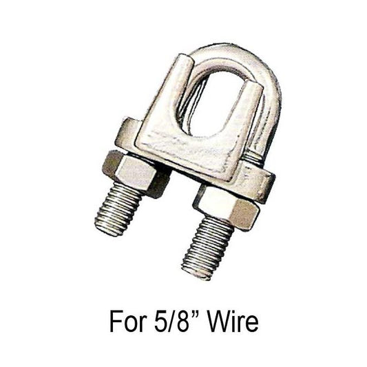 5/8" Wire Rope Clip Stainless Steel Type 304