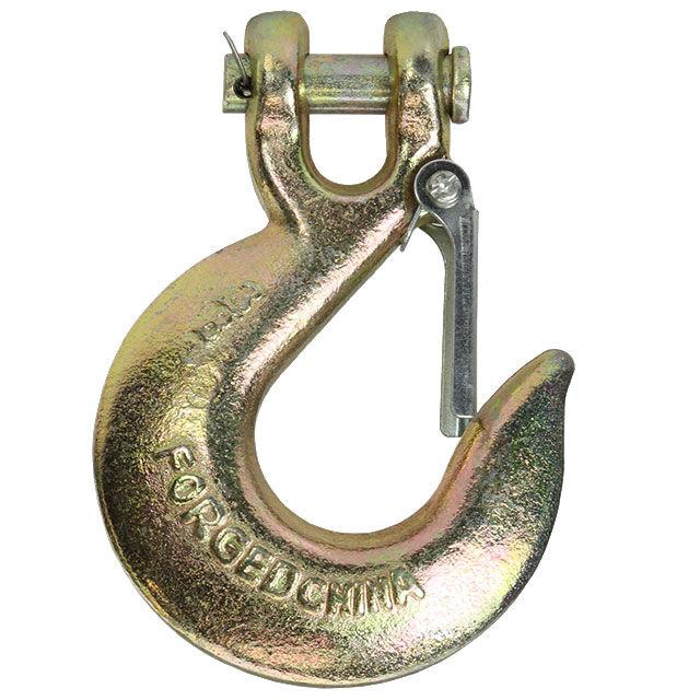 12 inch Clevis Slip Hook w Latch Grade 70 image 1 of 2