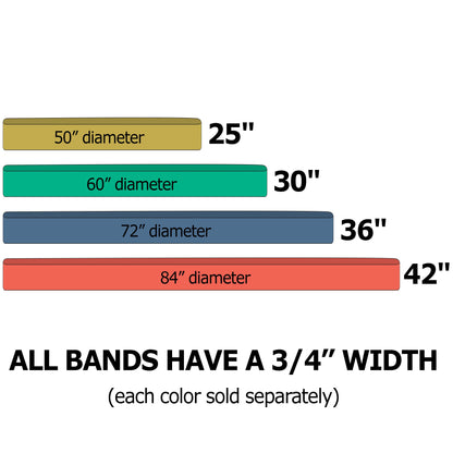 42 inch Oversized Rubber Bands 1 Dozen image 7 of 7