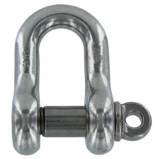 7/8" Screw Pin Chain Shackle Stainless Steel