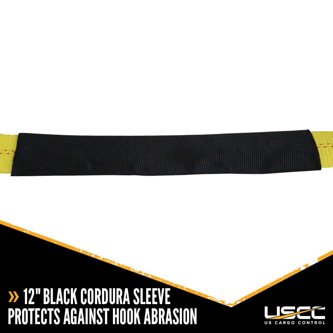 2 inch x 10 foot OEM Replacement Wheel Strap w 2 Swivel J Hooks w 90 angle & 3 Adjustable Rubber Cleats image 7 of 8