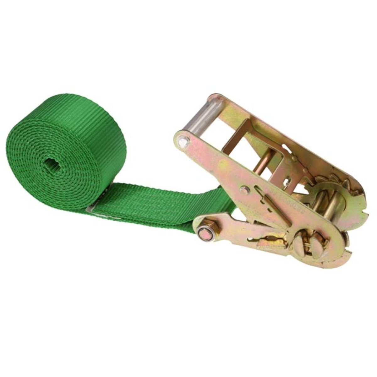 2" x 10' Green Heavy Duty Endless Ratchet Strap