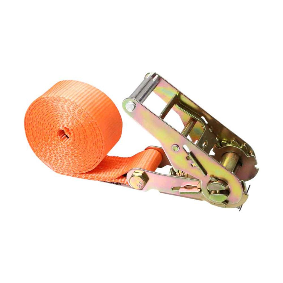 2" x 10' Orange Heavy Duty Endless Ratchet Strap