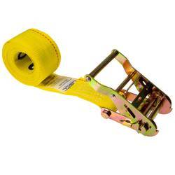 2" x 20' Yellow Endless Ratchet Strap