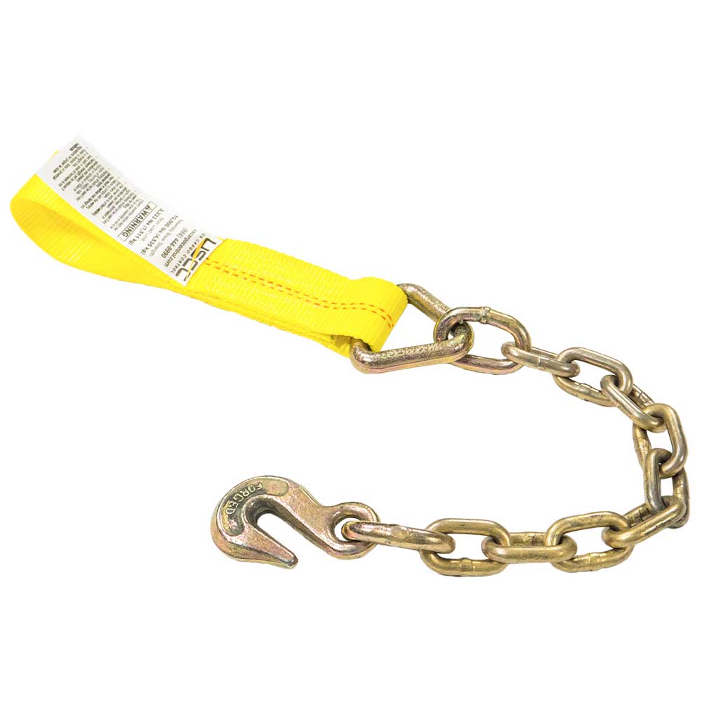 2" x 11" Fixed End w/ Chain Extension and Bolt Loop