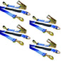 2 inch X 8 foot Blue Axle Straps 10000 lbs Set of 4 image 1 of 9