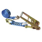 3 inch x 20 foot Blue Ratchet Strap w Wire Hooks image 1 of 3