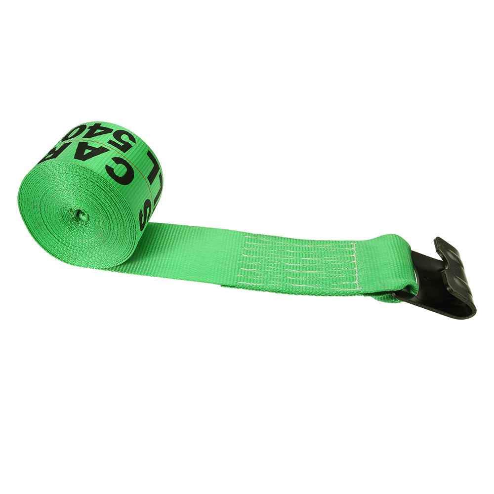3 inch x 20 foot Winch Strap with Flat Hook