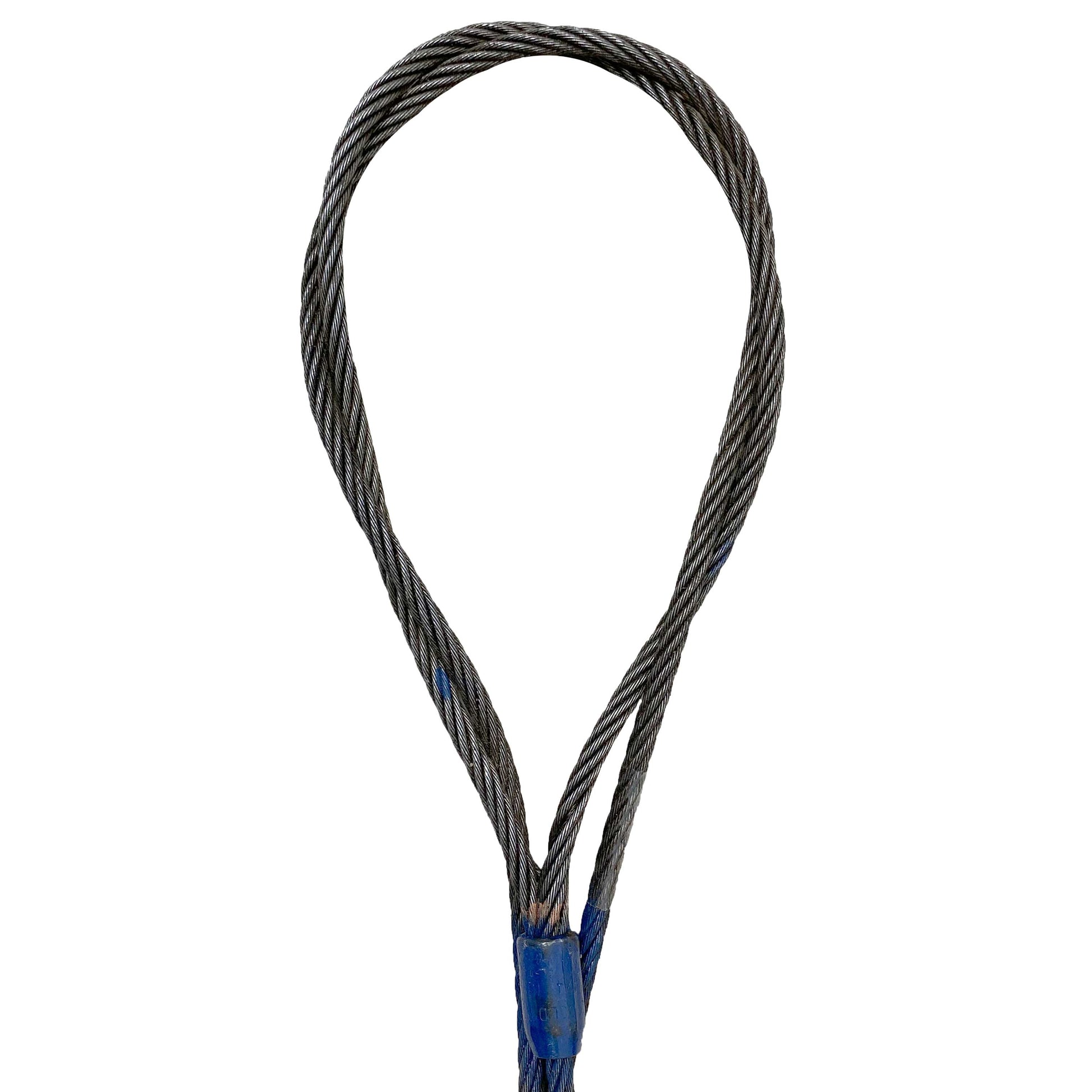 118 inch x 20 foot Three Part Braided Wire Rope Sling image 2 of 3